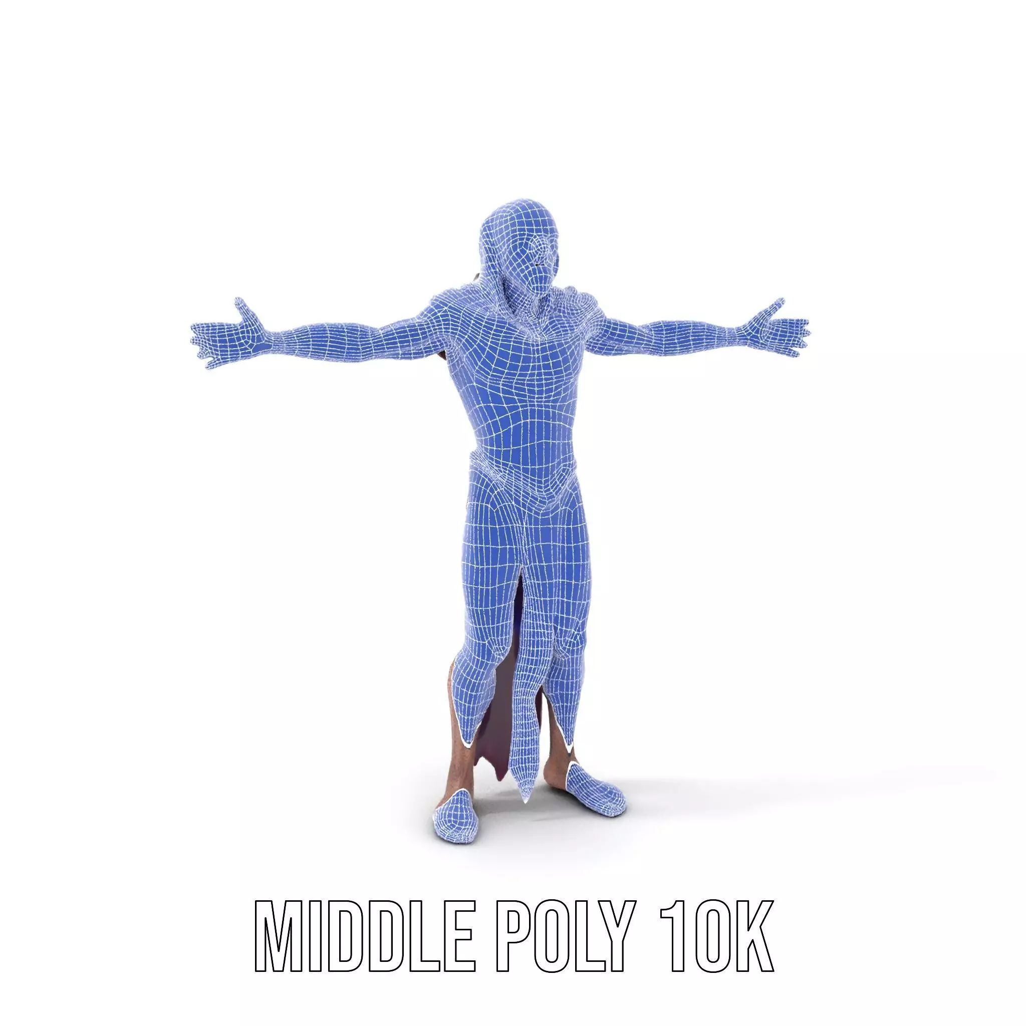 Ancient Undead Warrior Model Pack Low-poly 3D model_27