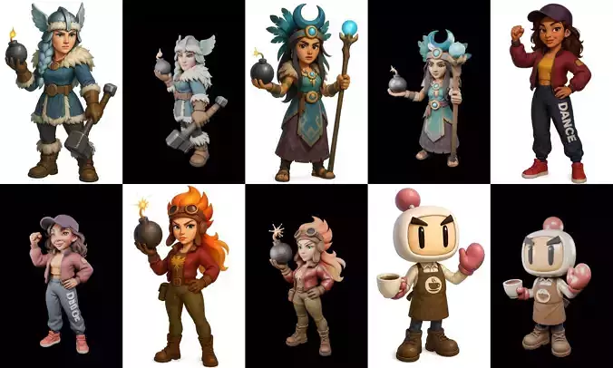 Spell Master bundle 18 pack 100 glb