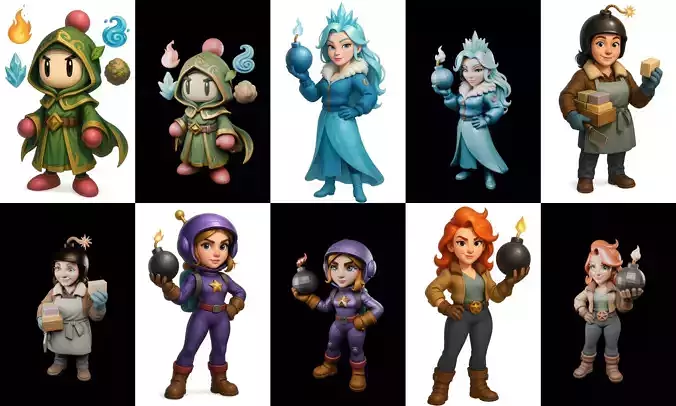 Spell Master bundle 16 pack 100 glb