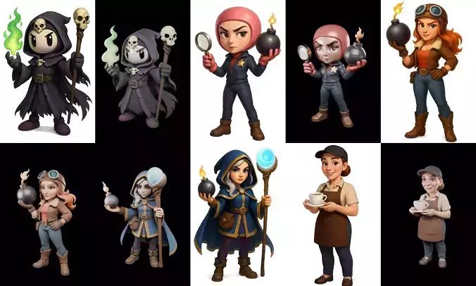 Spell Master bundle 10 pack 100 glb