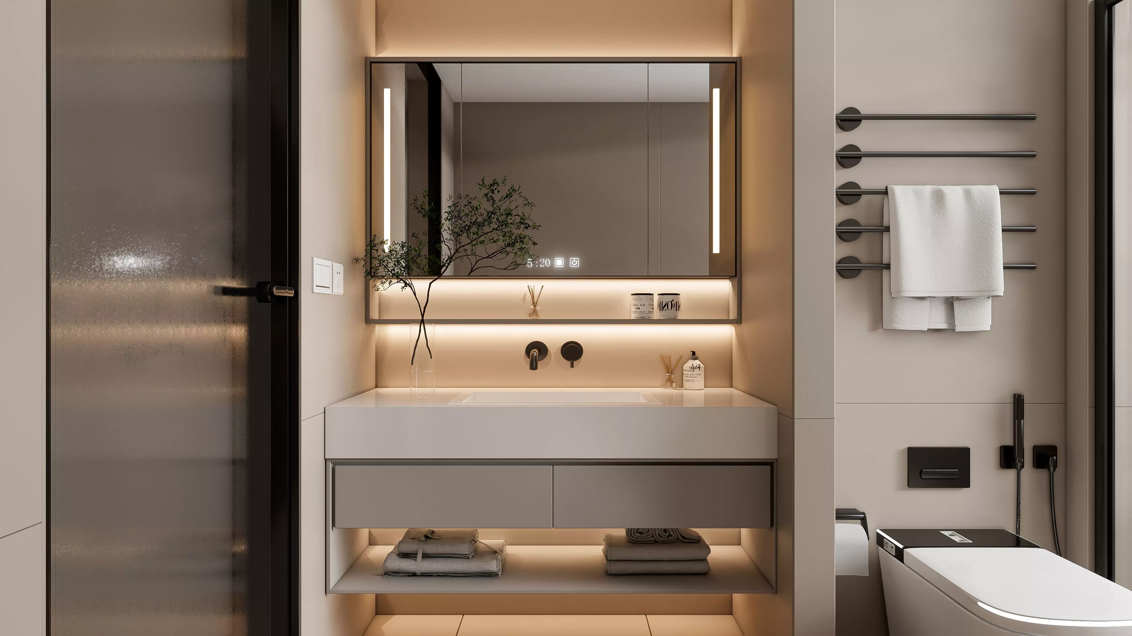 Bathroom 74 3D model_2