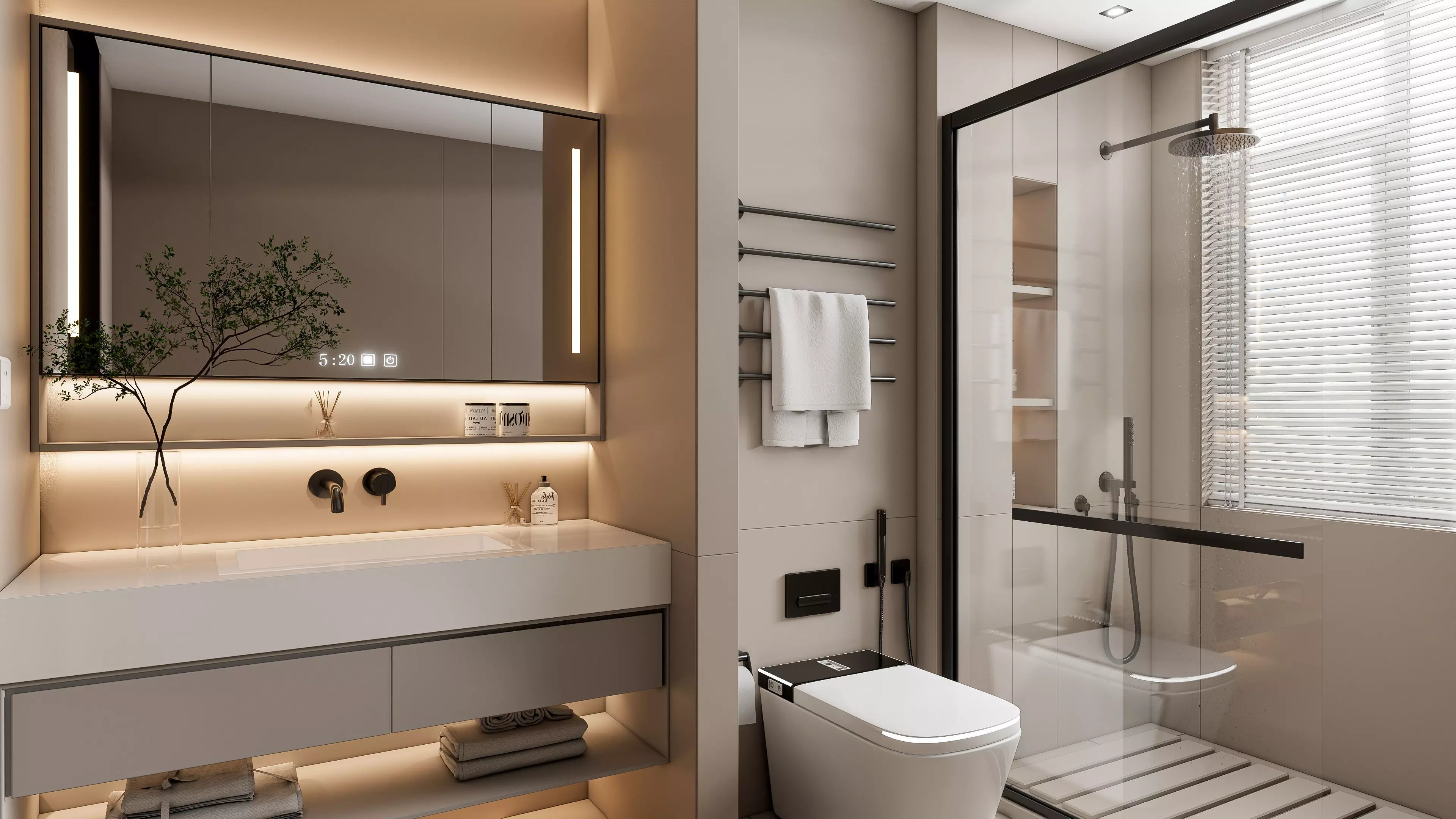 Bathroom 74 3D model_4