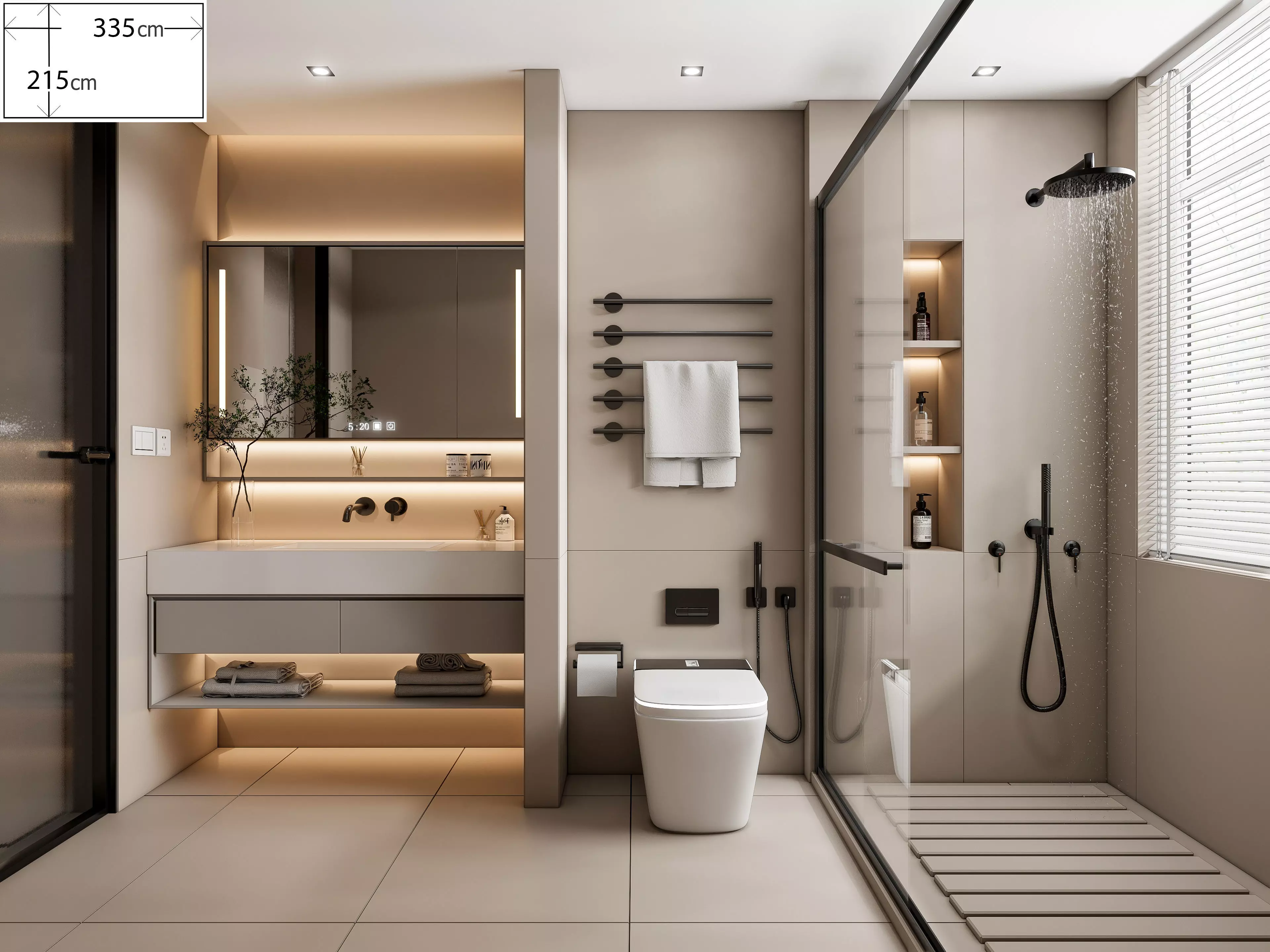 Bathroom 74 3D model_0