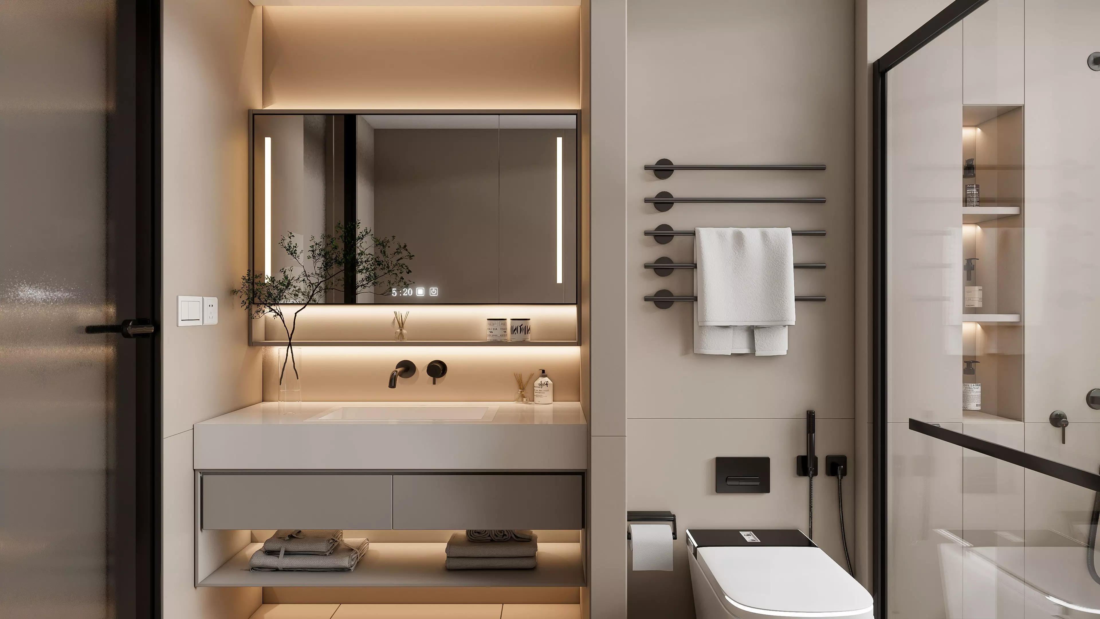 Bathroom 74 3D model_5
