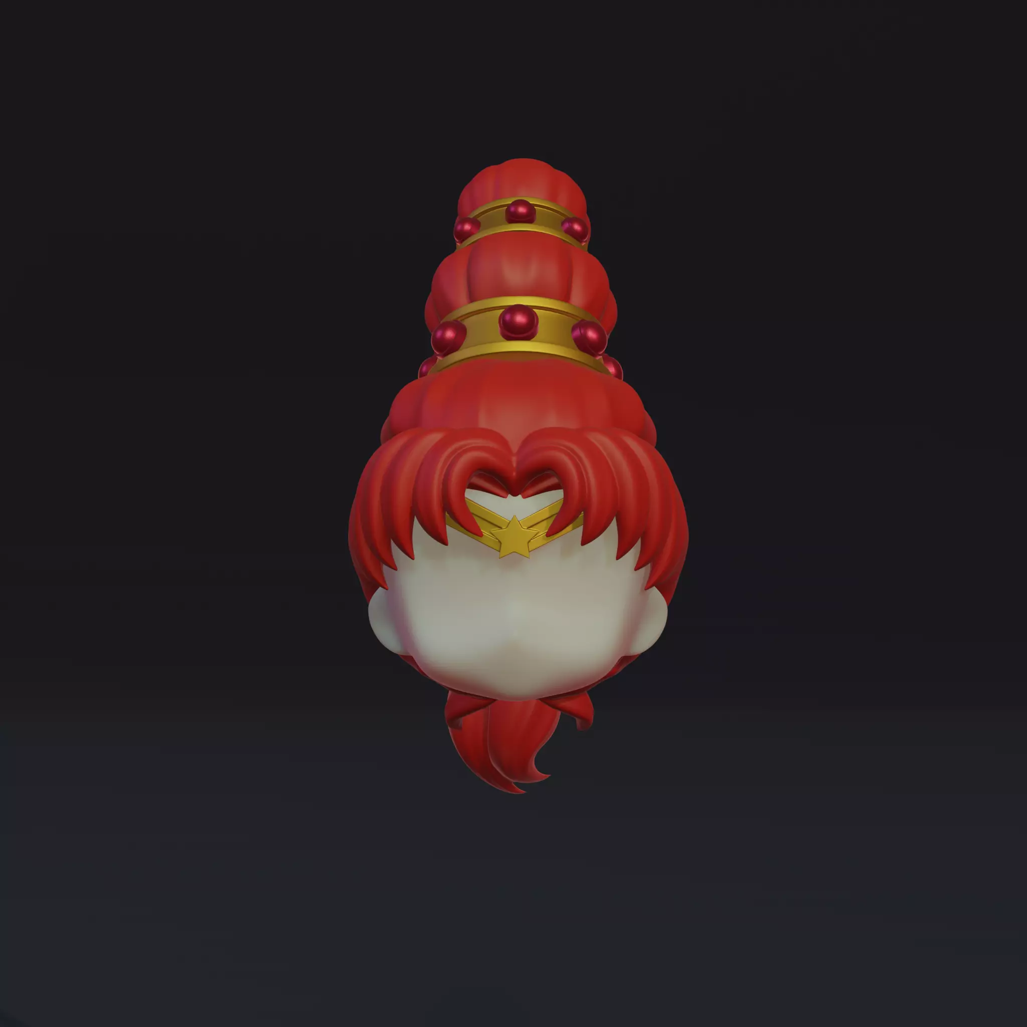 Sailor Vesta Custom Hair for Nendoroid Sailor Moon 3D print model