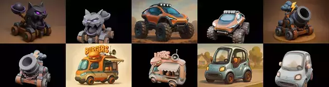 Siege Weapon bundle 30 pack 100 glb