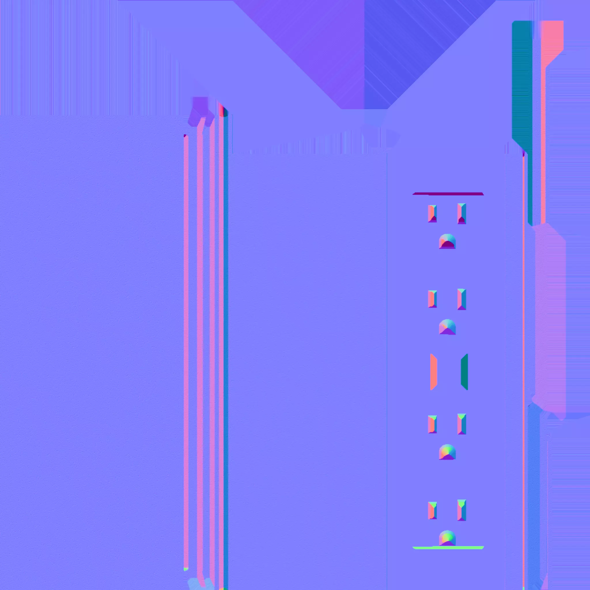 Desk Outlet Free low-poly 3D model_4