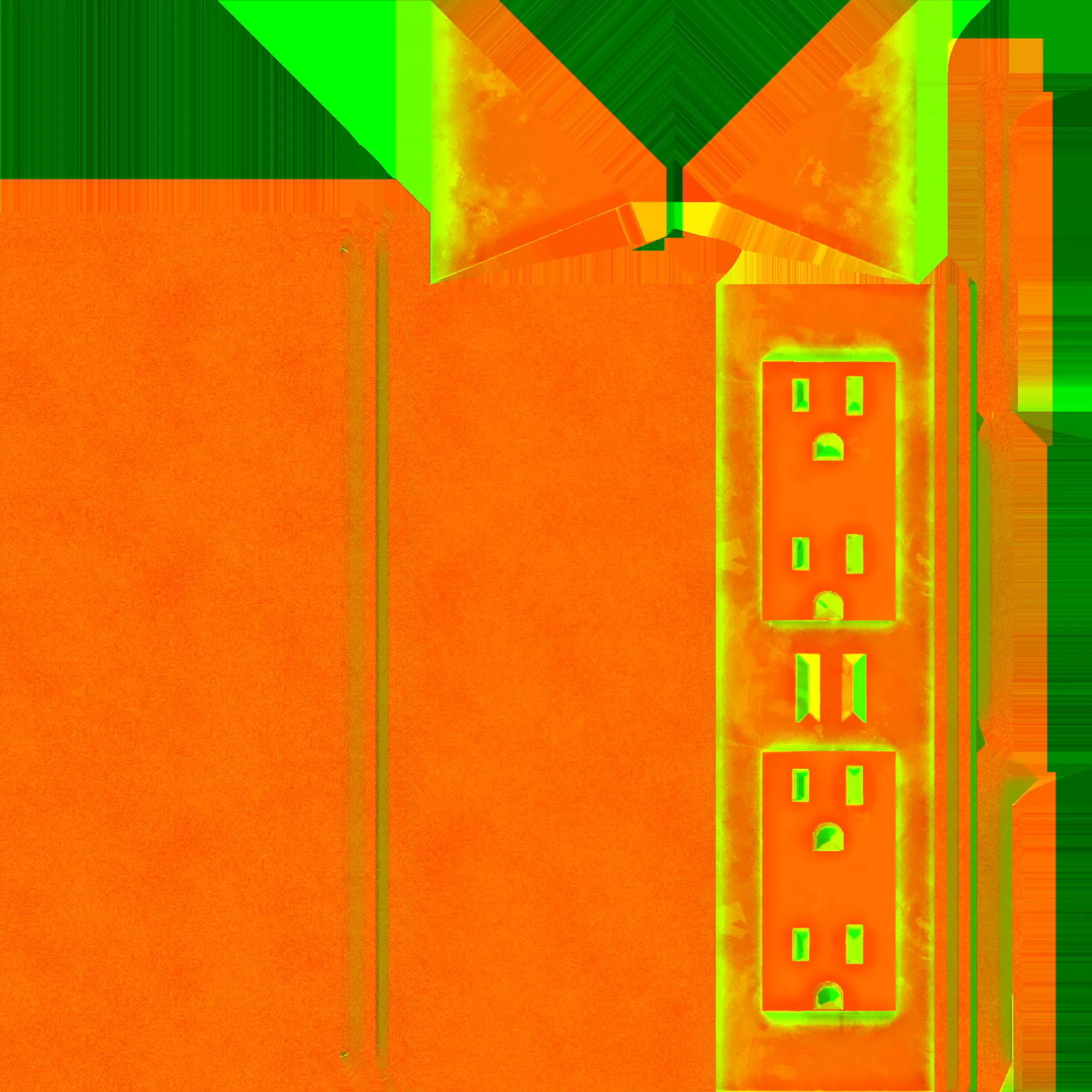 Desk Outlet Free low-poly 3D model_5