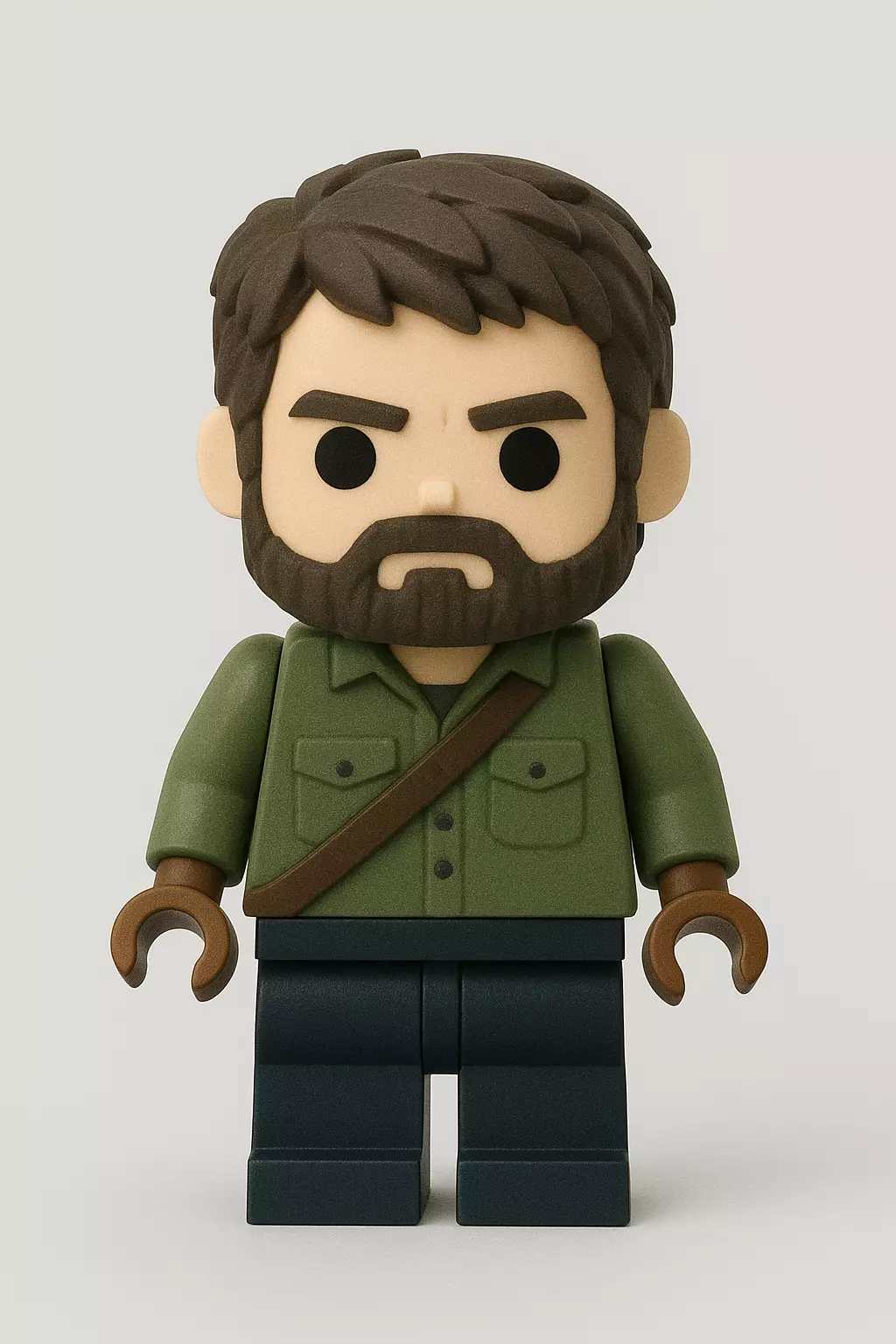 Lego Joel Minifigure - The Last Of Us 3D print model
