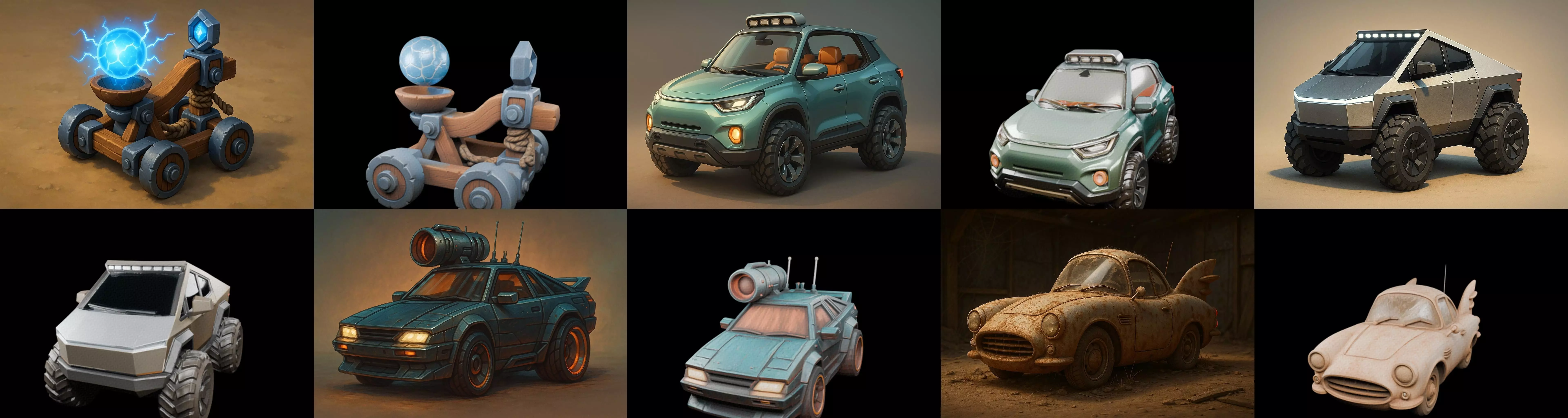 Siege Weapon bundle 18 pack 100 glb 3D model_13