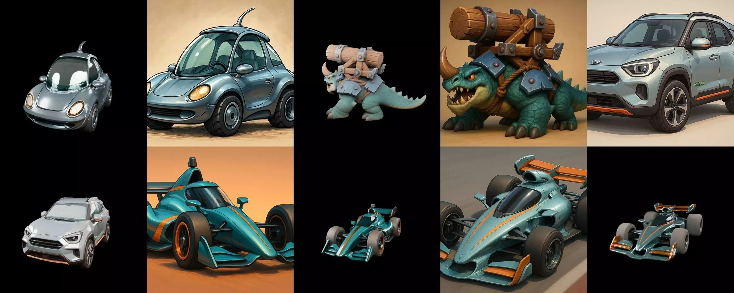 Siege Weapon bundle 17 pack 100 glb 3D model_2