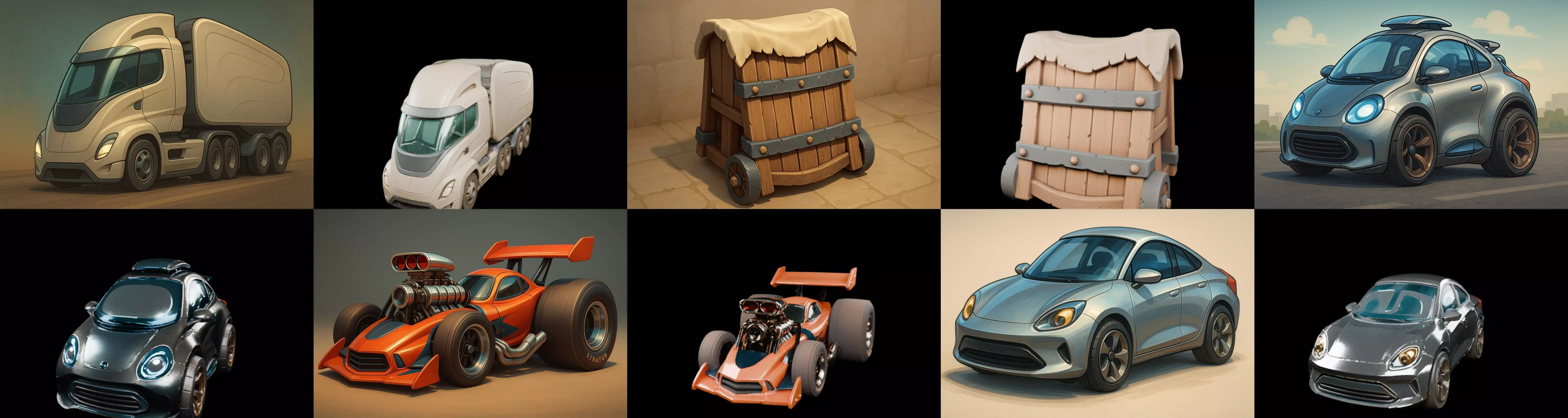 Siege Weapon bundle 17 pack 100 glb 3D model_16