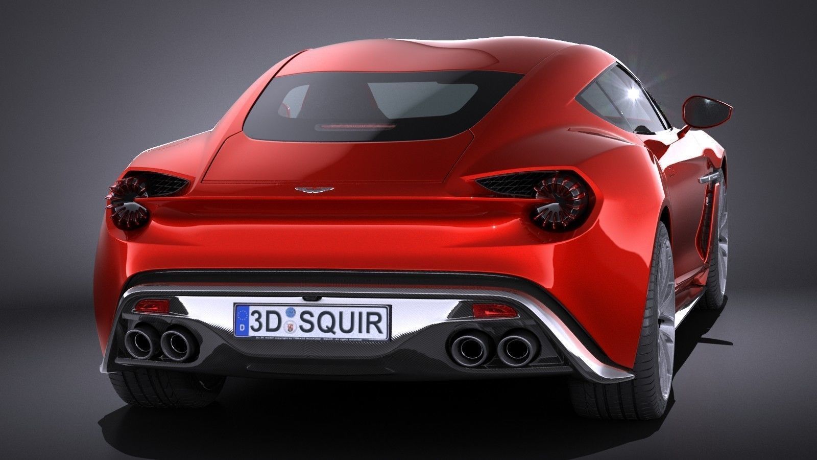 Aston Martin Vanquish Zagato 2017 3D model_4