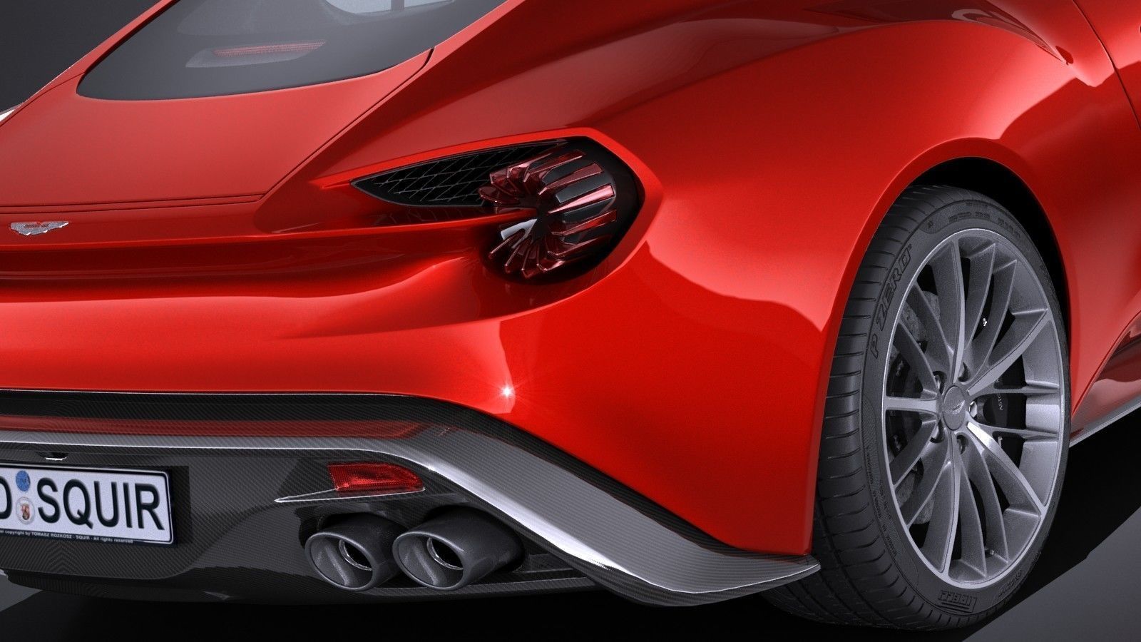 Aston Martin Vanquish Zagato 2017 3D model_3