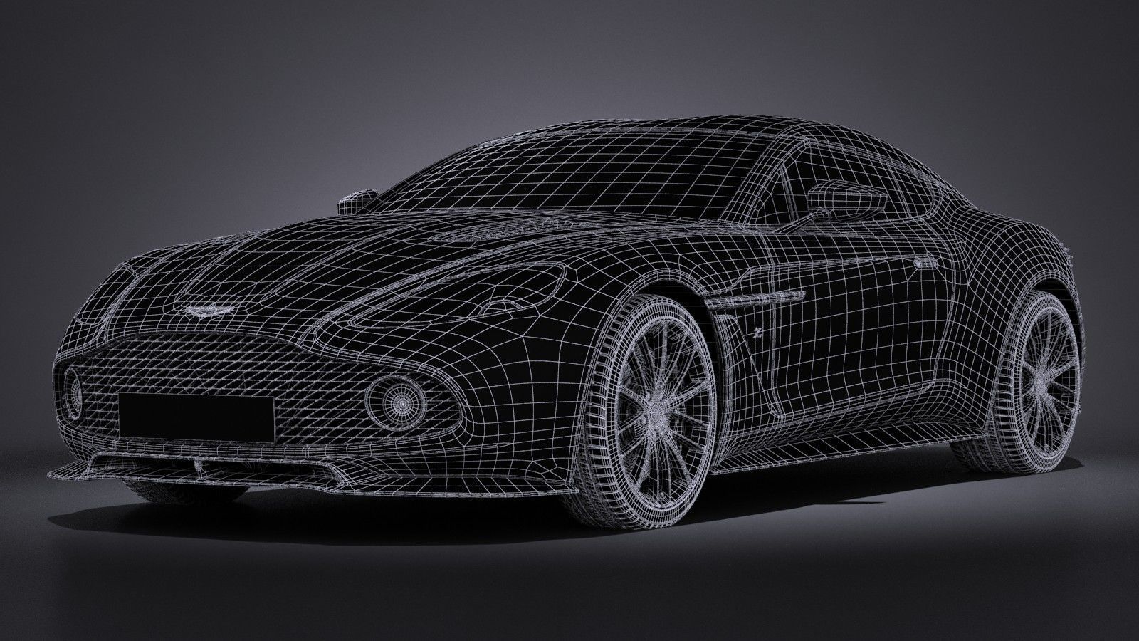 Aston Martin Vanquish Zagato 2017 3D model_14