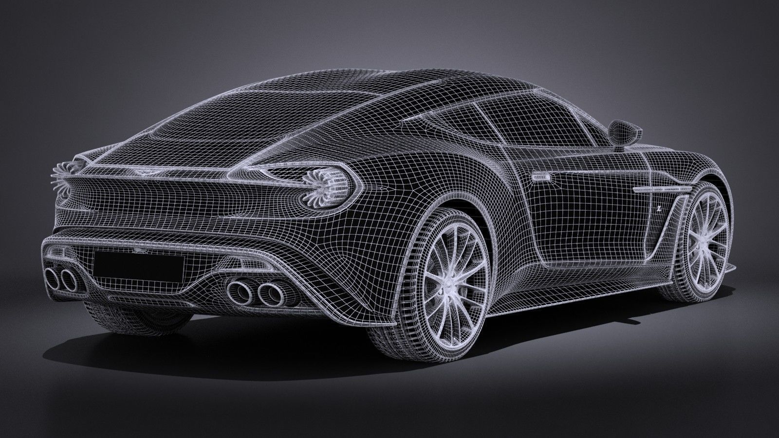 Aston Martin Vanquish Zagato 2017 3D model_13