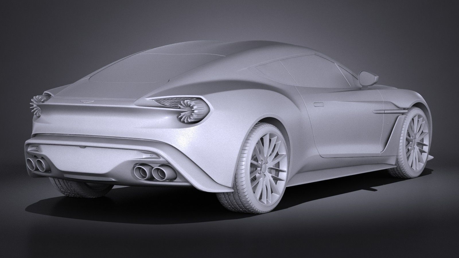 Aston Martin Vanquish Zagato 2017 3D model_11