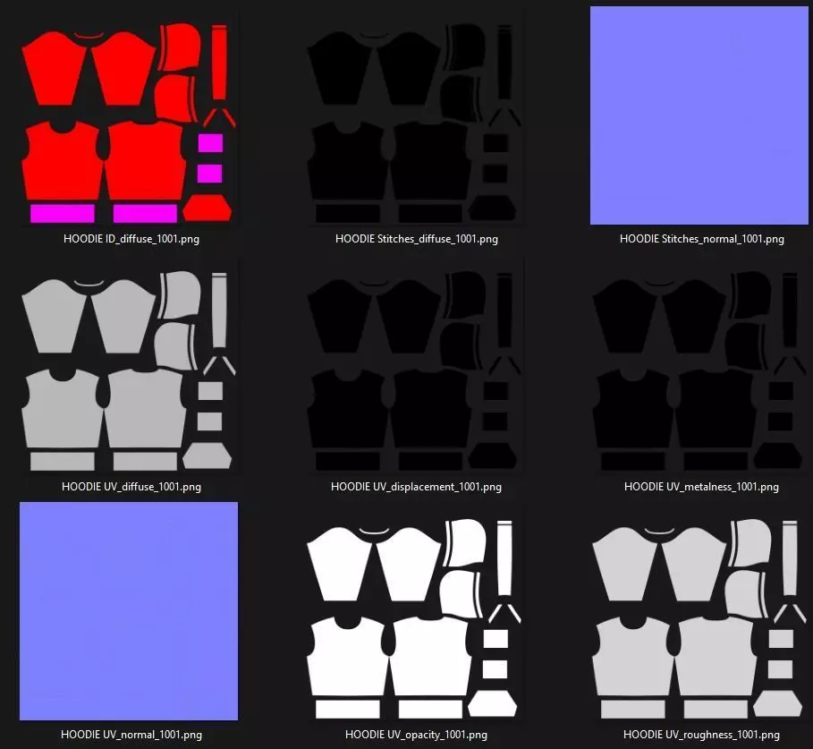 Women Oversize Hoodie 3D model 3D model_3