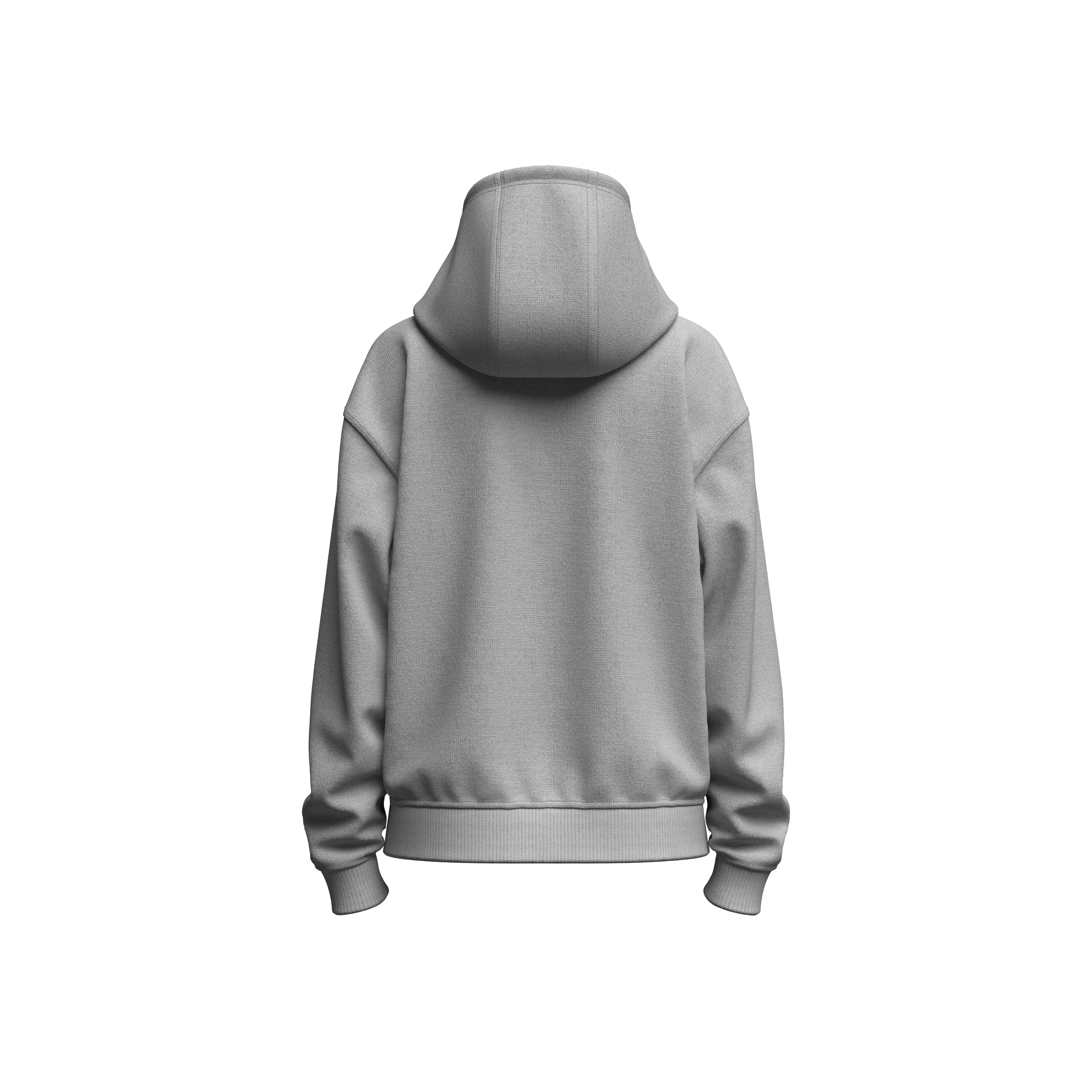 Women Oversize Hoodie 3D model 3D model_12