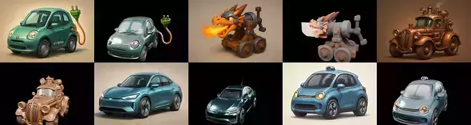 Siege Weapon bundle 1 pack 100 glb