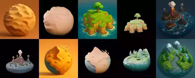 Second Earth bundle 4 pack 100 glb