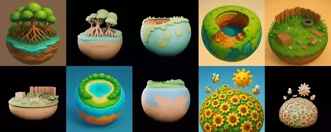 Second Earth bundle 2 pack 100 glb