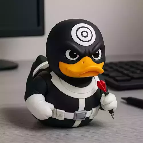 Rubber Duck - Bullseye Marvel Comics - 3d print