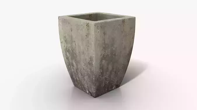 Vase Concrete Quad S