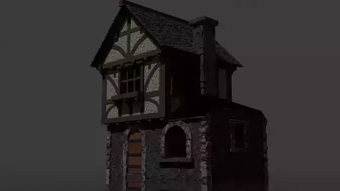 The Hearthstone Bakery   Medieval 3D Asset