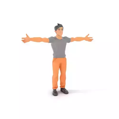 Stylized Human Character Model Pack for Animation and Games