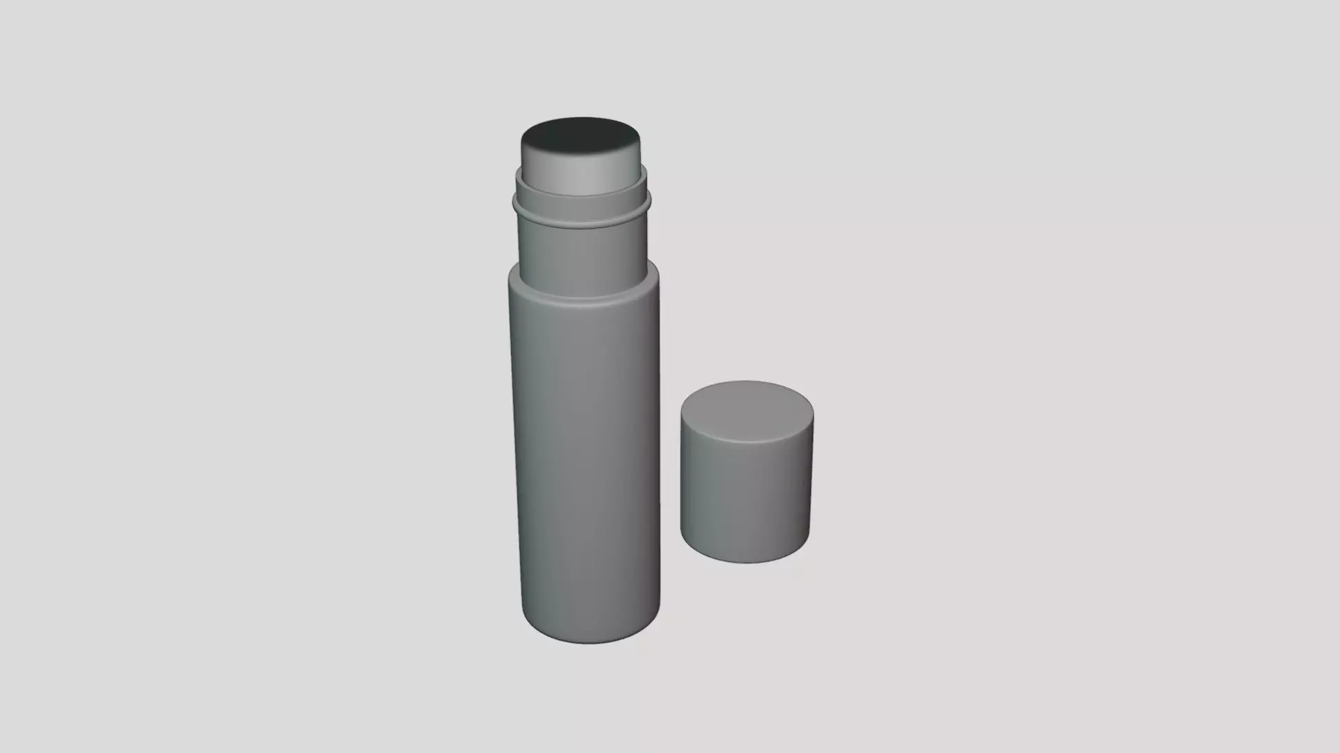 Glue Stick - Geometry Only No Textures No Materials 3D model_4