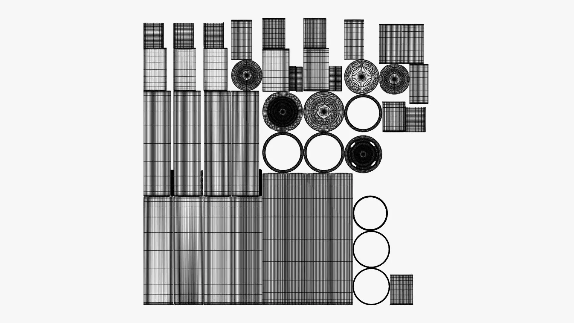 Glue Stick - Geometry Only No Textures No Materials 3D model_7