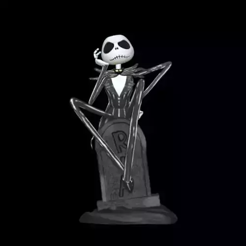 Jack Skellington - Nightmare Before Christmas Figurine  3D print model