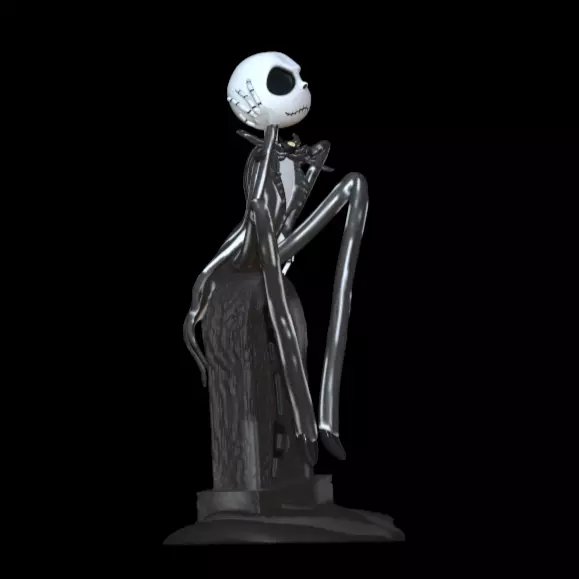 Jack Skellington - Nightmare Before Christmas Figurine  3D print model_2