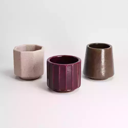 Ceramic Cups Set 02