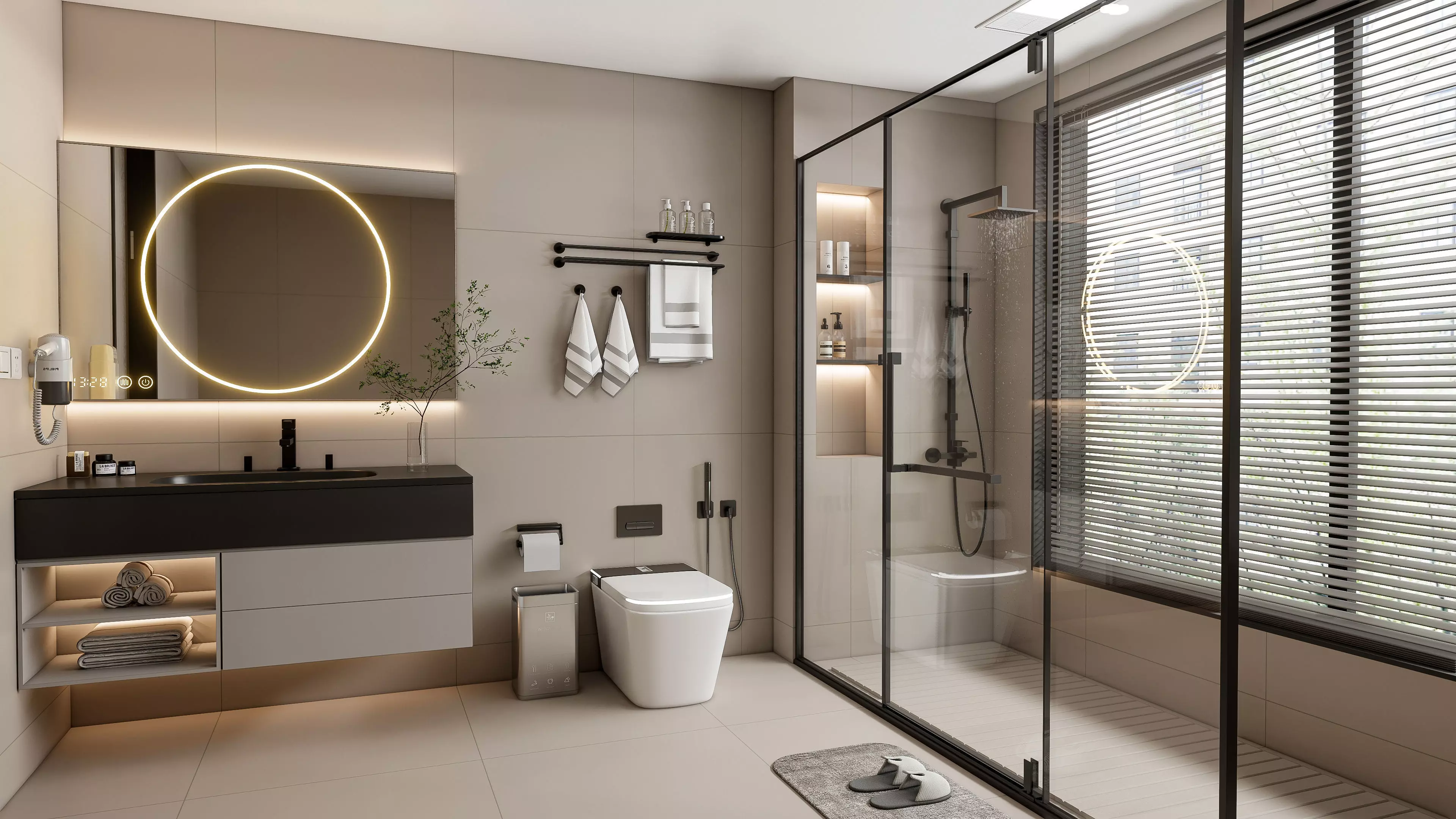 Bathroom 76 3D model_4