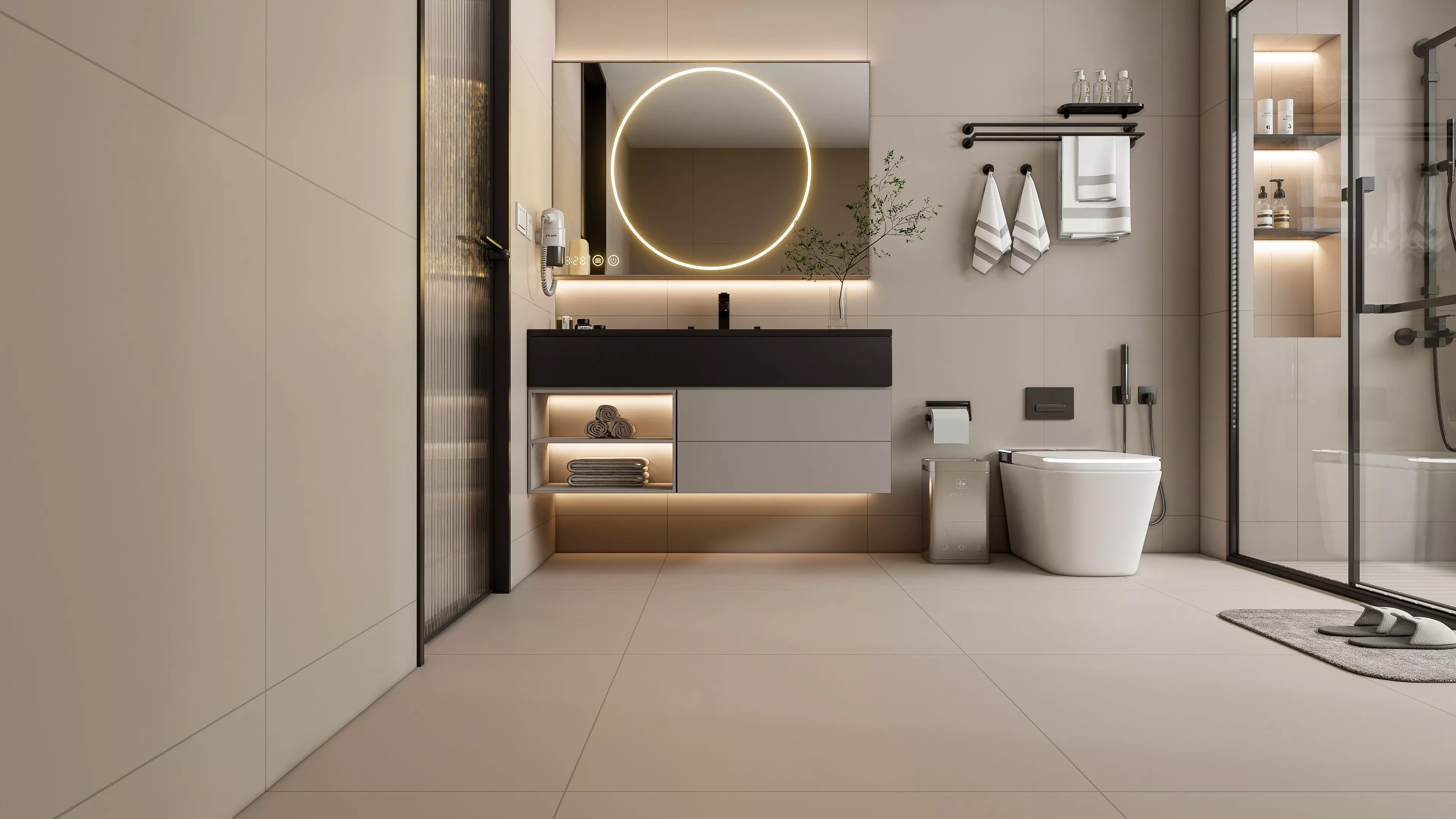 Bathroom 76 3D model_7