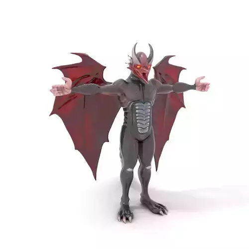 Dragon Warrior Model Pack with Detailed Textures Low-poly 3D model