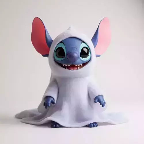 Stitch Halloween ghost