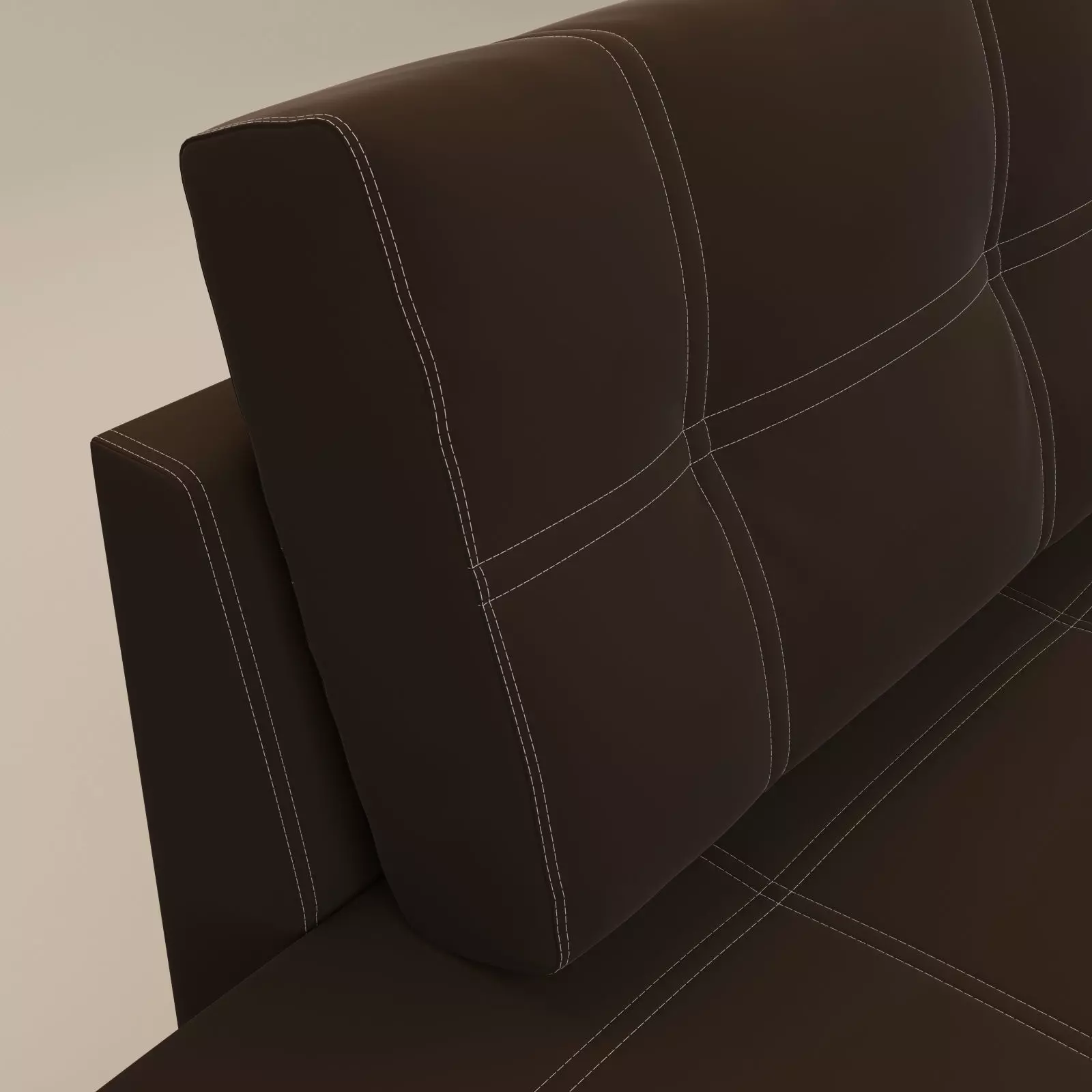 Large L-shaped Sectional Sleeper Sofa - Franchesca 3D model_8
