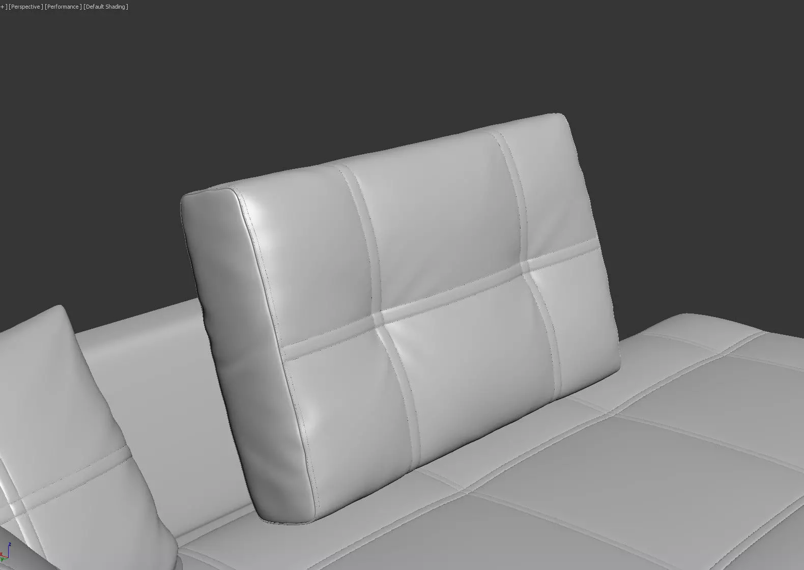 Large L-shaped Sectional Sleeper Sofa - Franchesca 3D model_19
