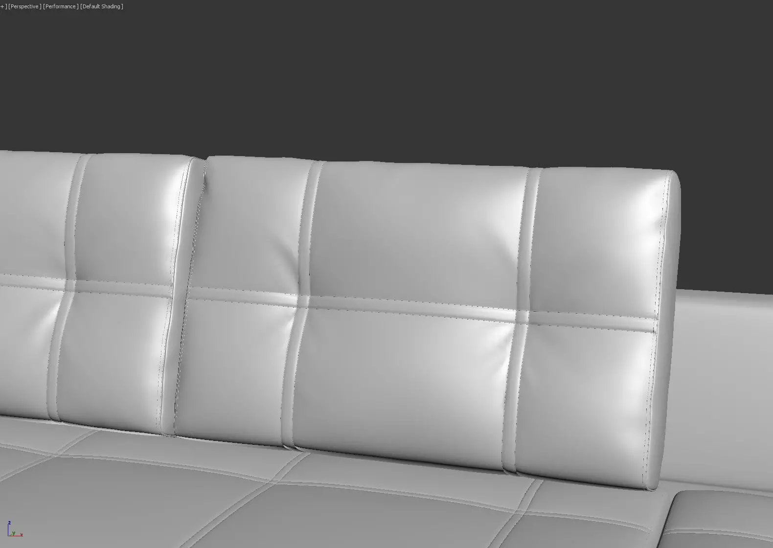 Large L-shaped Sectional Sleeper Sofa - Franchesca 3D model_21