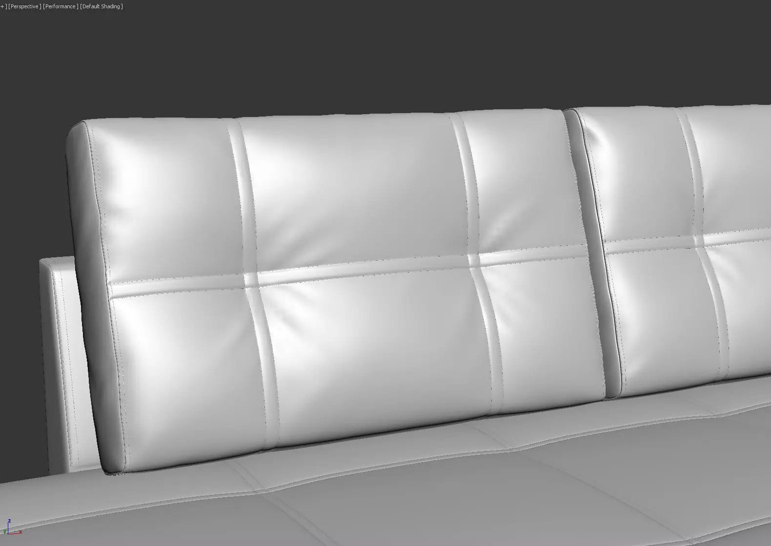 Large L-shaped Sectional Sleeper Sofa - Franchesca 3D model_23
