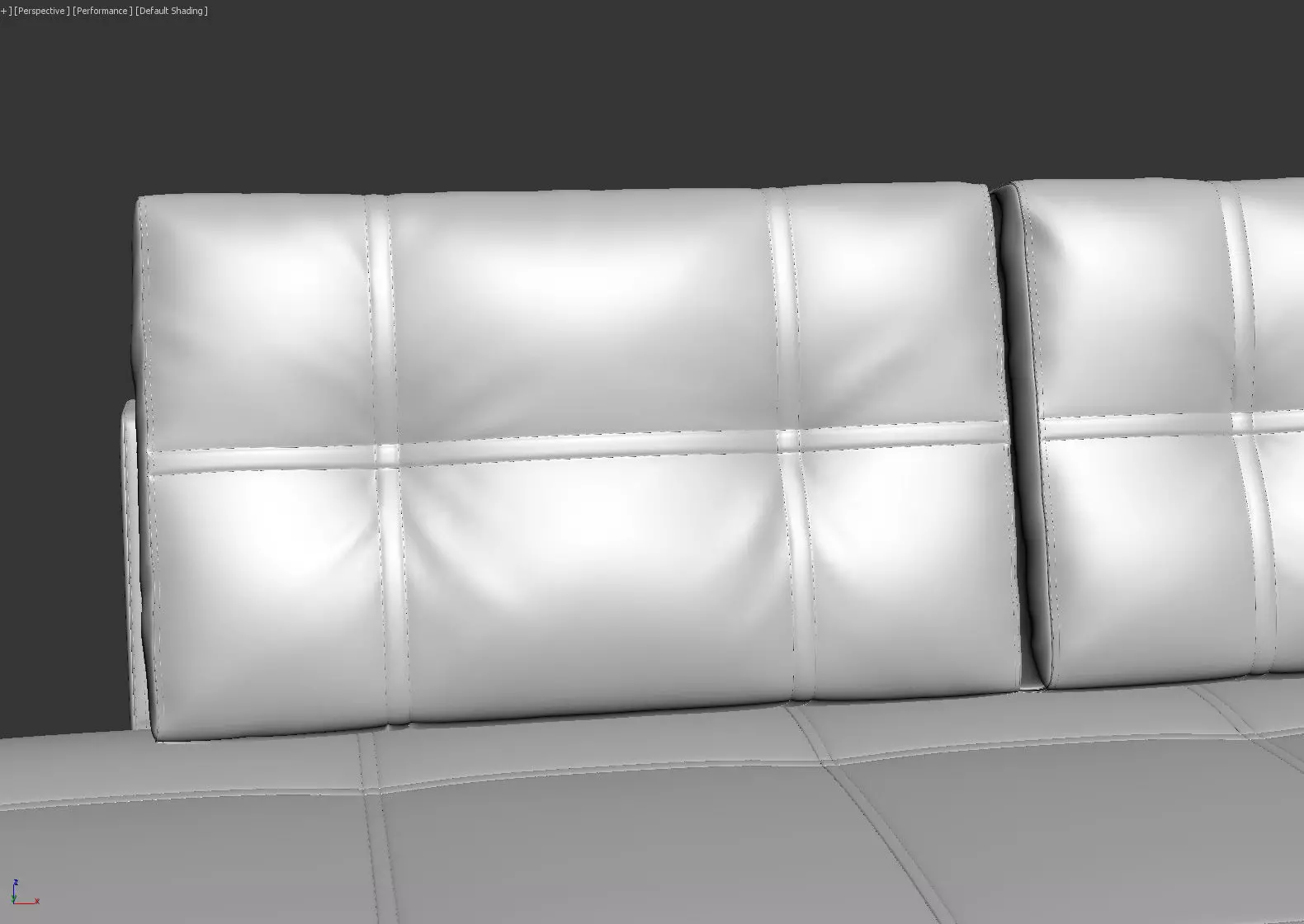 Large L-shaped Sectional Sleeper Sofa - Franchesca 3D model_22