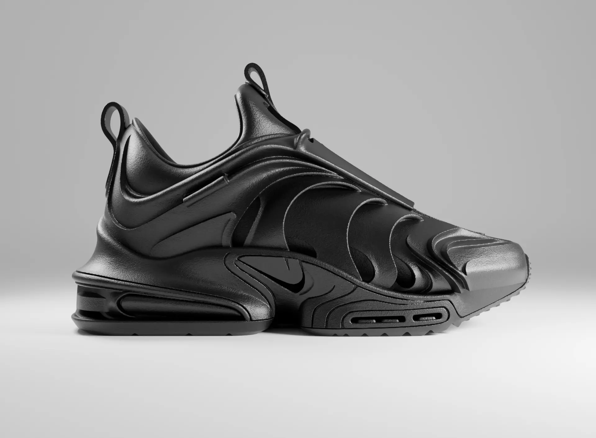Nike sneaker concept 3D model_0