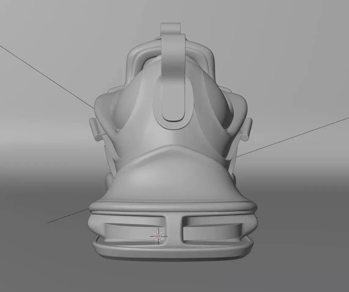 Nike sneaker concept 3D model_6