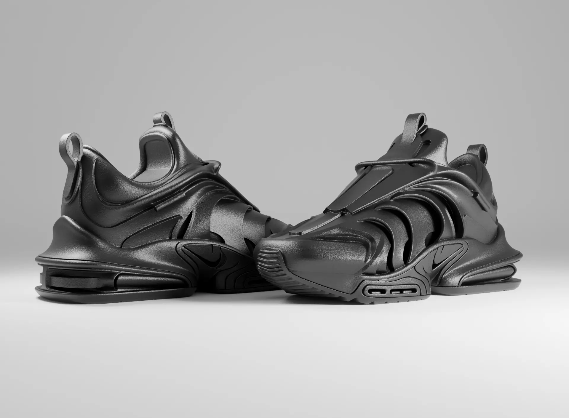 Nike sneaker concept 3D model_2