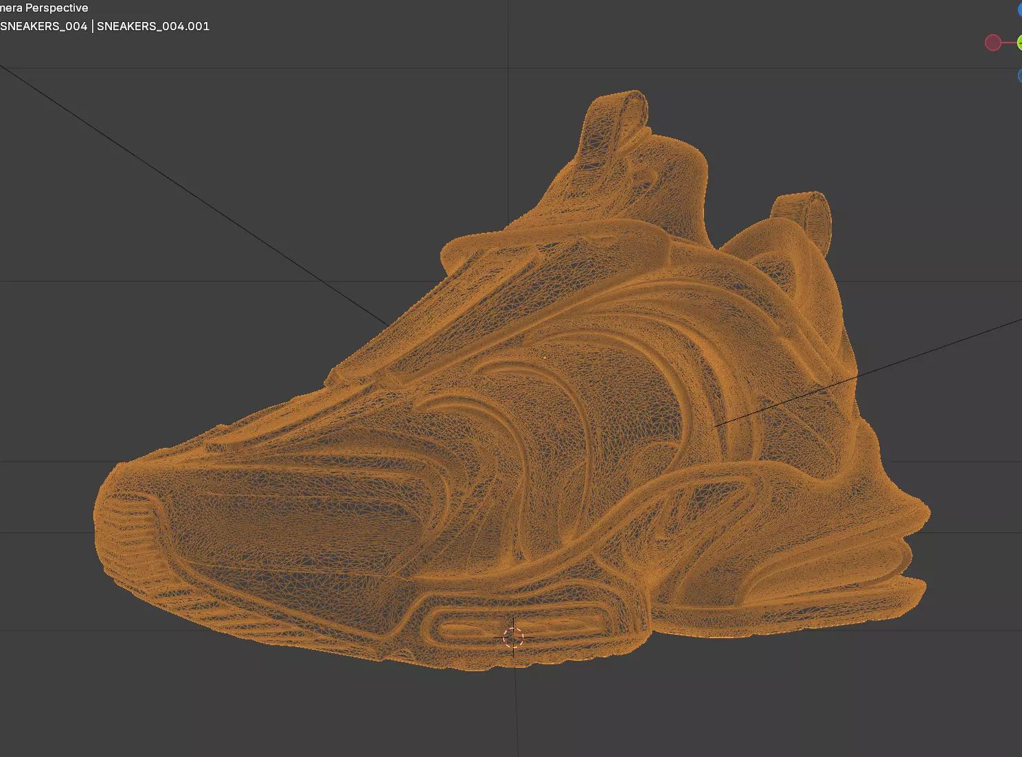 Nike sneaker concept 3D model_13