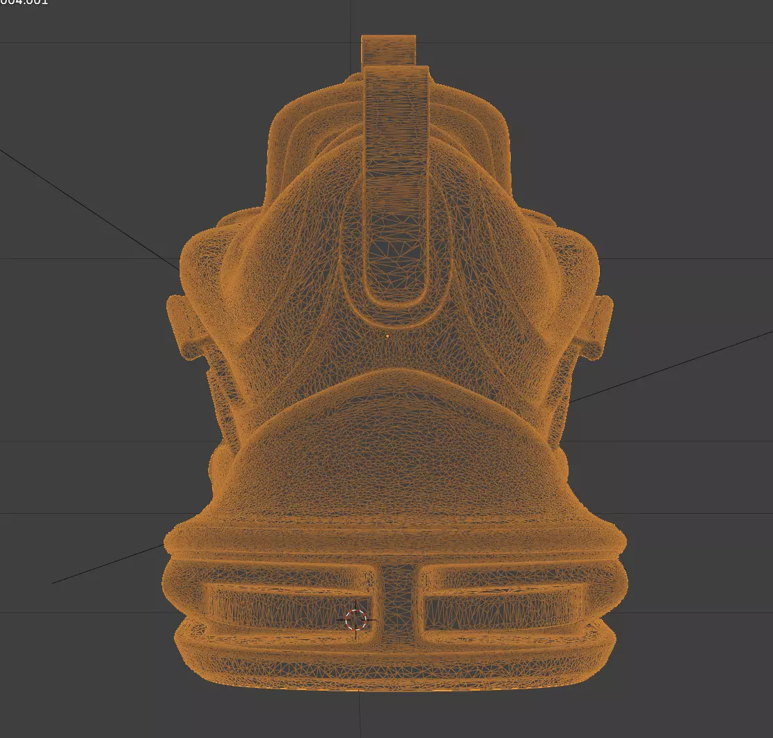 Nike sneaker concept 3D model_11