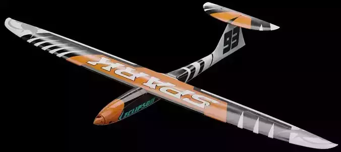 Optimized Etsy Listing for RC Glider STL Model